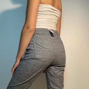 Plaid American Eagle pants